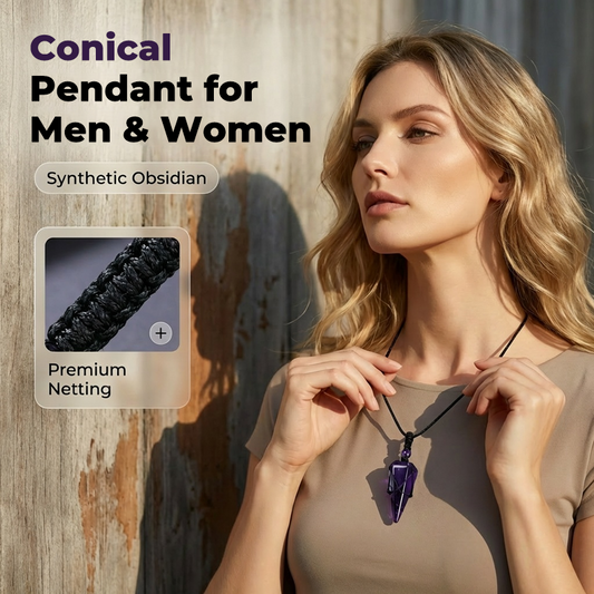 💎 48% RABATT! ✨ Konischer Anhänger für Männer & Frauen – Minimalistisches Design, Hypoallergenes Metall & Perfekt Für Den Täglichen Gebrauch Oder Als Geschenk 🎁