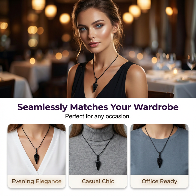 💎 48% RABATT! ✨ Konischer Anhänger für Männer & Frauen – Minimalistisches Design, Hypoallergenes Metall & Perfekt Für Den Täglichen Gebrauch Oder Als Geschenk 🎁