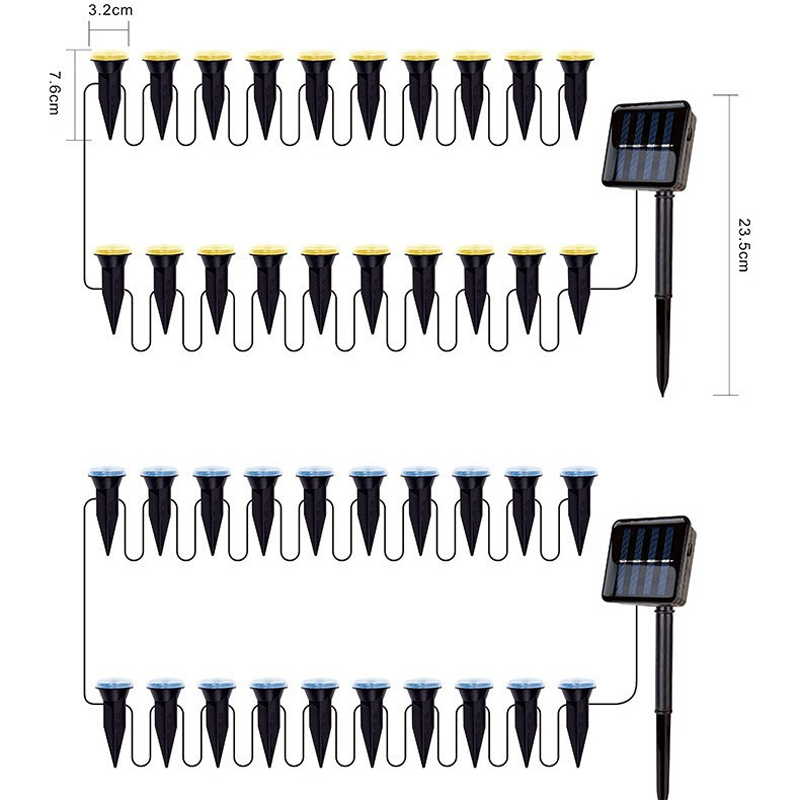 💡🌿  Solarbetriebene Gartenwegleuchten – Automatisches Ein/Aus, wasserdicht & perfekt für Wege, Einfahrten & Terrassen ✨