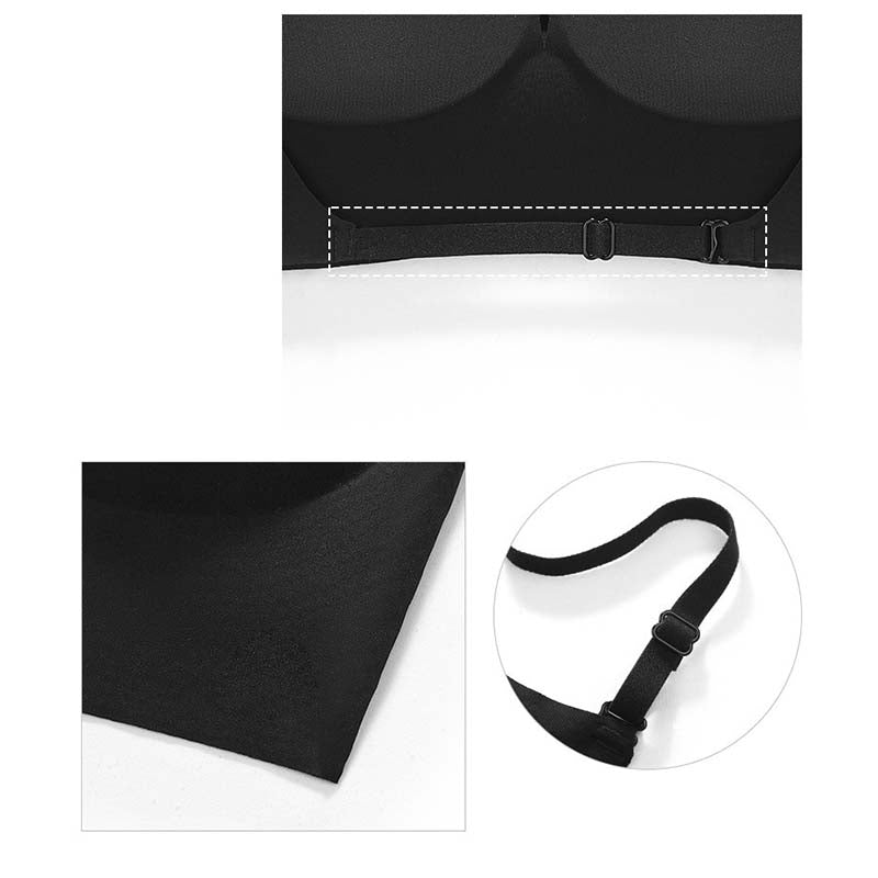 👙🌹 Nahtloser U-förmiger rückenfreier BH – Unsichtbar, bequem & perfekt unter figurbetonter Kleidung – Ideal für trägerlose oder tief ausgeschnittene Outfits – stützt ohne zu drücken 💫