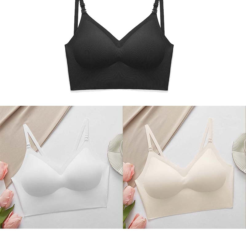 👙🌹 Nahtloser U-förmiger rückenfreier BH – Unsichtbar, bequem & perfekt unter figurbetonter Kleidung – Ideal für trägerlose oder tief ausgeschnittene Outfits – stützt ohne zu drücken 💫