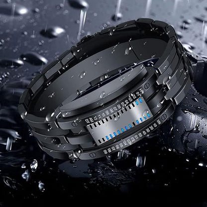 ⌚ LIMITED-TIME 53% RABATT! ✨ Herren Binary-Uhr – LED, Wasserdicht, Modern, Leicht ✨