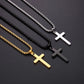 ✝️✨ 50% RABATT! Doppelschichtige Halskette mit Kreuzanhänger – Zeitlos elegant, mit doppelter Kette für einen modernen Look 💫