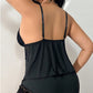 🥳HEISSER VERKAUF 2026🥳💞ÜBER 50.000 VERKAUFT!👗🌸Pyjama-Set aus Top und Shorts mit Spitzenbesatz – Weicher, satinartiger Stoff, verstellbare Träger und V-Ausschnitt.