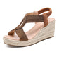 👡 AKTION: 50% AUF BOHO-SANDALEN! 👢 Geflochtene Keilabsatz-Sandalen für Damen – Mit Jute & gepolstertem Fußbett 🌼