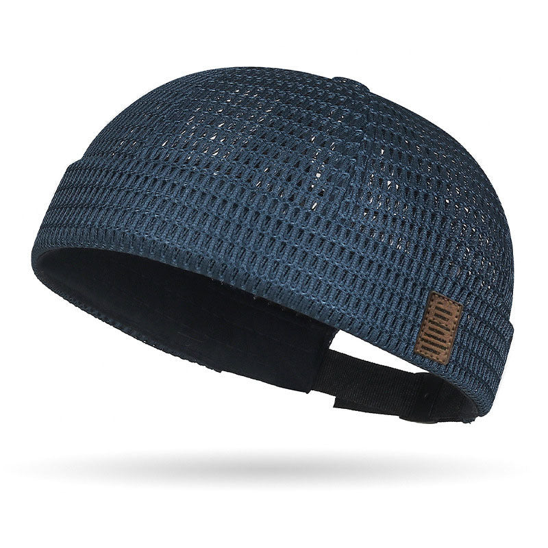 🔥 55% RABATT! 👒 Retro Brimless Cap – Atmungsaktives Mesh, Verstellbar, Ultra-Leicht 🌞