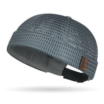 🔥 55% RABATT! 👒 Retro Brimless Cap – Atmungsaktives Mesh, Verstellbar, Ultra-Leicht 🌞