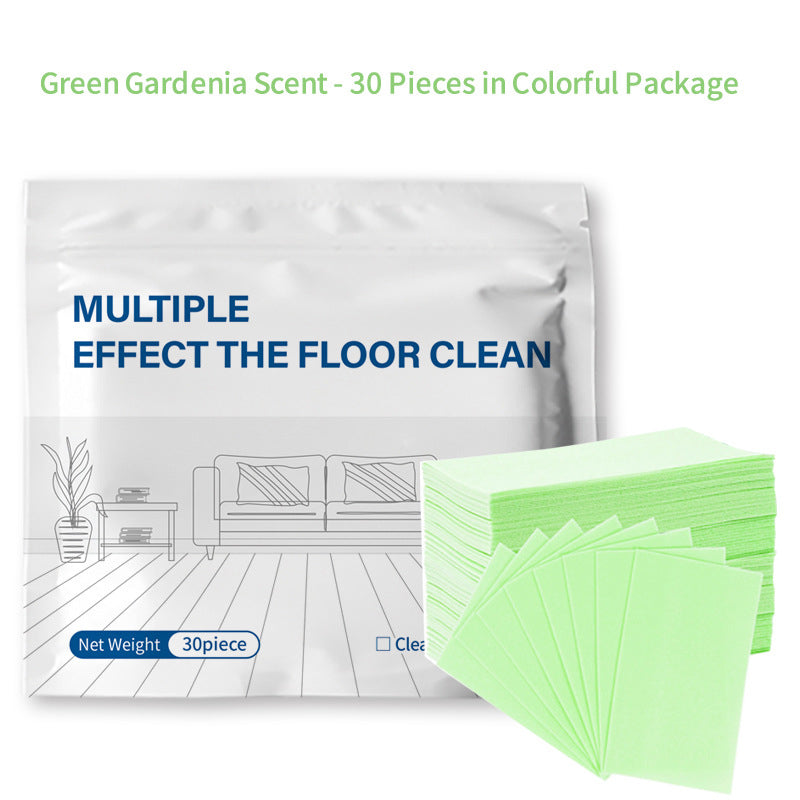 💧🗑️30-teilige Packung Multi-Effekt-Bodenreinigungstücher