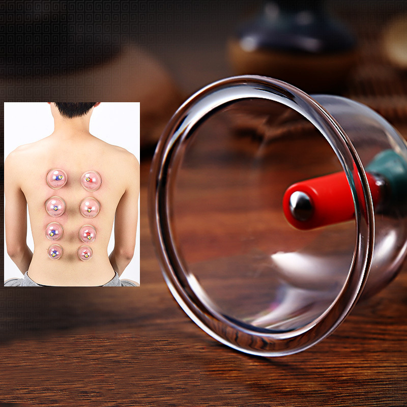 📢📢50 % Rabatt!! ⏰Vakuum-Schröpftherapie-Set – Verdickt, mit Saugpumpe, transparent 🩺