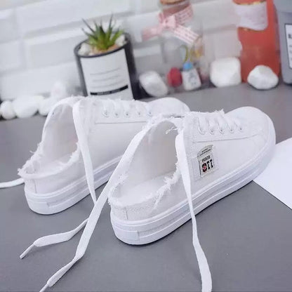 👟👖 Damen Denim Mule Sneakers – Leichter Schlupf, Bequeme Sohle & Perfekt Für Einen Lässigen Sommerlook ☀️