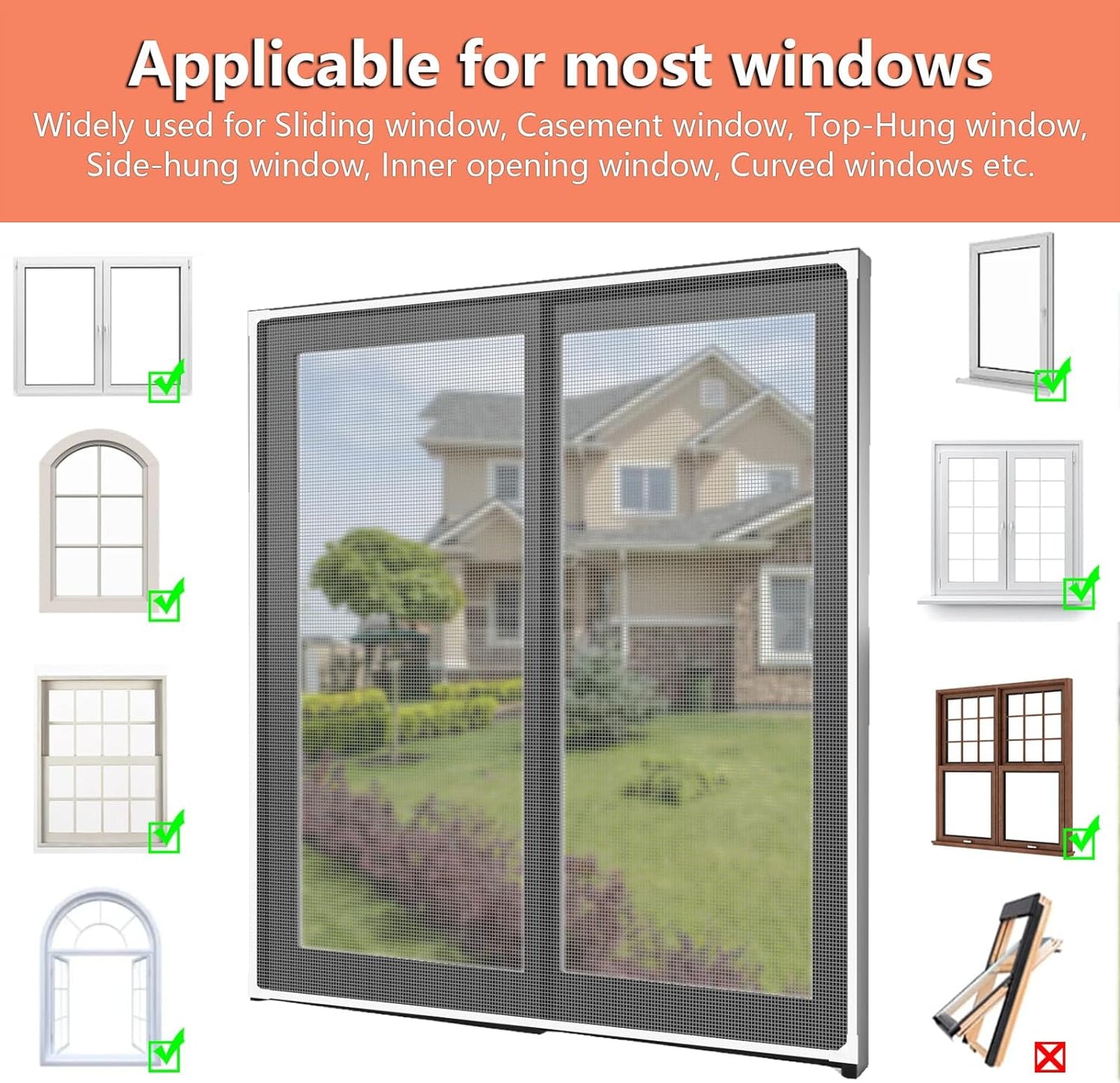 ✨ Magnetisches, verstellbares DIY-Fenstergitter