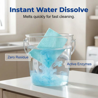 Wasserlösliche Bodenreinigungstücher