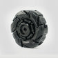 Kreativer Fidget-Slider mit offener Panzerung und Kreisel