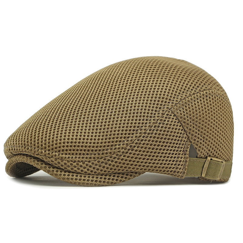 🧢 JETZT 50% RABATT! 🌿 Atmungsaktive Schiebermütze mit verstellbarem Riemen – Netzstoff, klassischer Ivy-Stil & integriertes Schweißband – ganztäglicher Komfort ✨