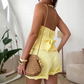 👚🌸 ZUM HALBEN PREIS! Damen Sommer 2-teiliges Set – Halter-Top + hochtaillierte weite Shorts – Weich & atmungsaktiv – Perfekt für Büro & Alltag 🏢✨