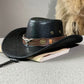 🏆  50% Rabatt !! ✨Vintage-Cowboyhut mit breiter Krempe und Riemen
