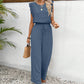 🌿50% Rabatt !!☁️ Damen ärmelloses Top und weite Hosen Set