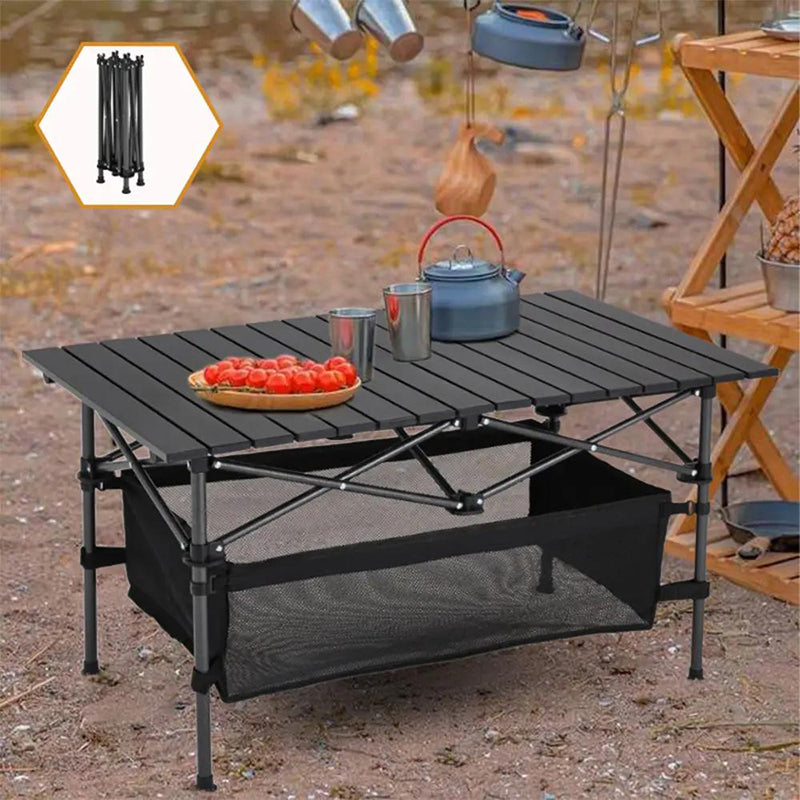 🏕️ 50% RABATT! 🧺 Outdoor Campingtisch – Tragbar, Platzsparend Zusammenklappbar & Inklusive Tragetasche Für Einfachen Transport 🏞️