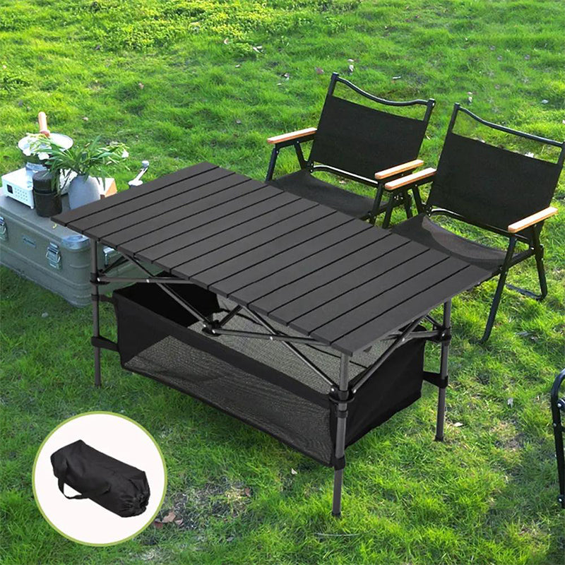 🏕️ 50% RABATT! 🧺 Outdoor Campingtisch – Tragbar, Platzsparend Zusammenklappbar & Inklusive Tragetasche Für Einfachen Transport 🏞️