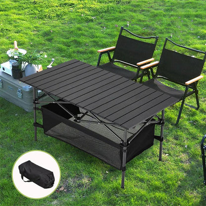 🏕️ 50% RABATT! 🧺 Outdoor Campingtisch – Tragbar, Platzsparend Zusammenklappbar & Inklusive Tragetasche Für Einfachen Transport 🏞️