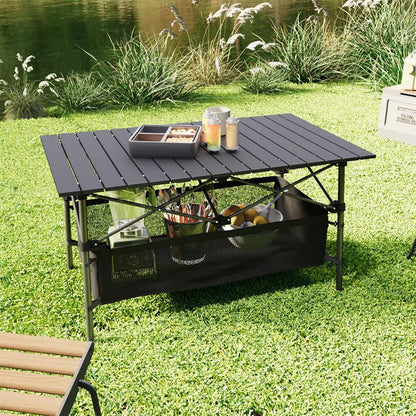 🏕️ 50% RABATT! 🧺 Outdoor Campingtisch – Tragbar, Platzsparend Zusammenklappbar & Inklusive Tragetasche Für Einfachen Transport 🏞️