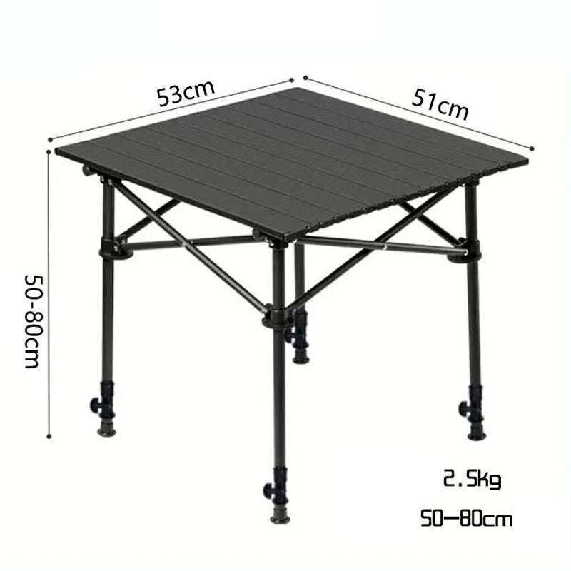 🏕️ 50% RABATT! 🧺 Outdoor Campingtisch – Tragbar, Platzsparend Zusammenklappbar & Inklusive Tragetasche Für Einfachen Transport 🏞️