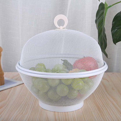 📢📢50 % Rabatt!! 🥳💞 50K+ VERKAUFT! ⚡✨Zweifunktions-Obstkorb mit Deckel，Aufbewahren，Abtropfen & Dekoration in einem🍎🥬