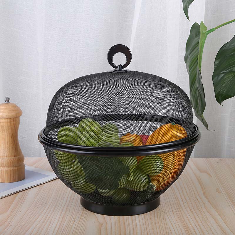 📢📢50 % Rabatt!! 🥳💞 50K+ VERKAUFT! ⚡✨Zweifunktions-Obstkorb mit Deckel，Aufbewahren，Abtropfen & Dekoration in einem🍎🥬