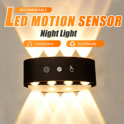 💡 50% RABATT! 🔋 Aufladbares LED-Nachtlicht mit Bewegungssensor – Einstellbare Helligkeit, Magnetische Befestigung & Perfekt Für Flure, Treppen & Schlafzimmer 🌙