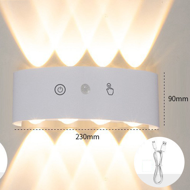 💡 50% RABATT! 🔋 Aufladbares LED-Nachtlicht mit Bewegungssensor – Einstellbare Helligkeit, Magnetische Befestigung & Perfekt Für Flure, Treppen & Schlafzimmer 🌙