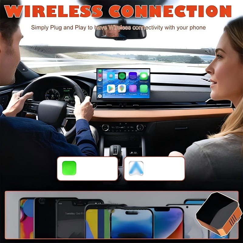 Kabelloser Adapter für Android Auto