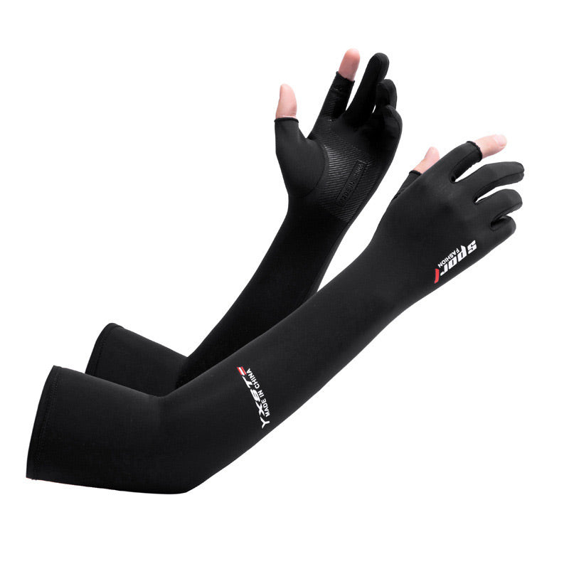 🧤 50% RABATT! ❄️ Ice Silk Armmanschetten – Kühlendes Material, UV-Schutz & Atmungsaktiv Für Heiße Tage Im Freien ☀️