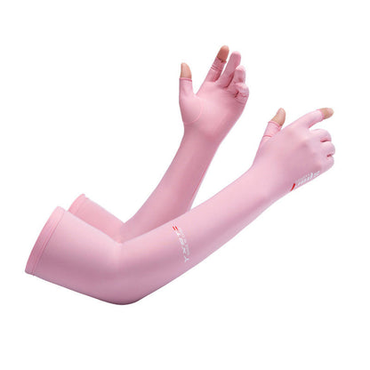 🧤 50% RABATT! ❄️ Ice Silk Armmanschetten – Kühlendes Material, UV-Schutz & Atmungsaktiv Für Heiße Tage Im Freien ☀️