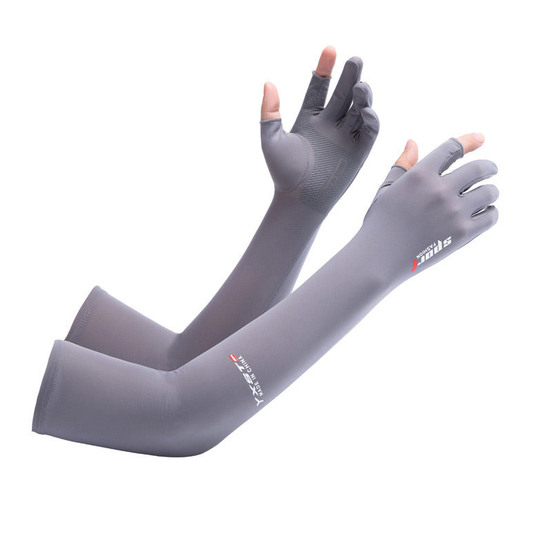 🧤 50% RABATT! ❄️ Ice Silk Armmanschetten – Kühlendes Material, UV-Schutz & Atmungsaktiv Für Heiße Tage Im Freien ☀️