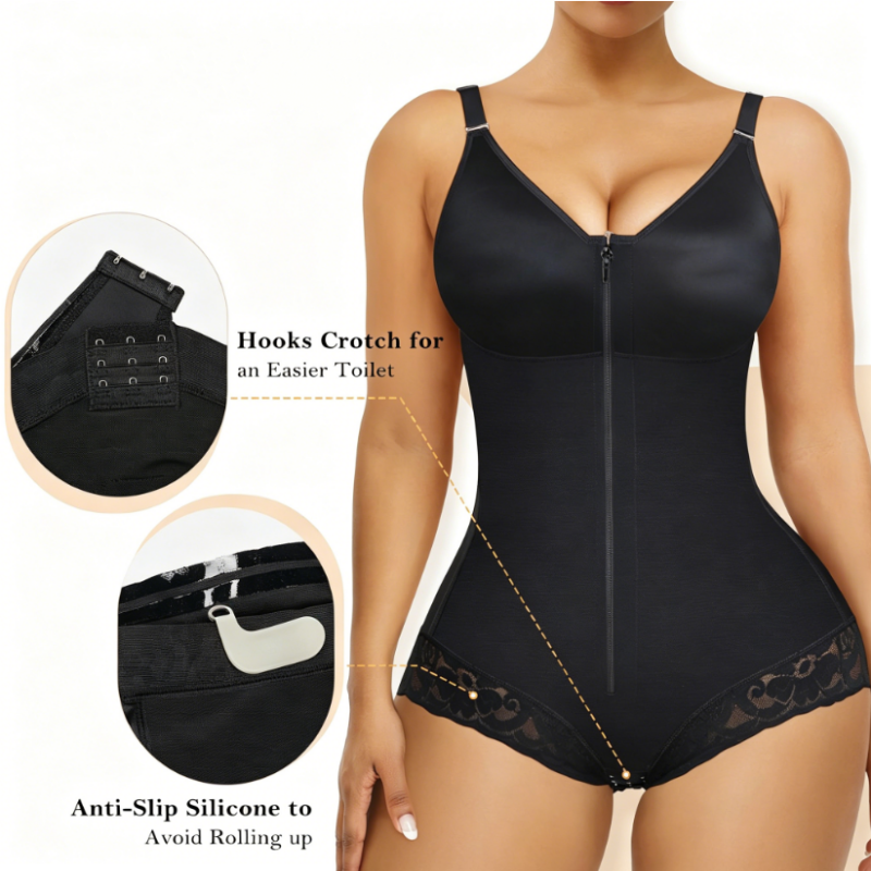 👙 50% RABATT! ✨ Bauchweg-Formshaping-Bodysuit – Taillenkontrolle, Po-Lifting & Starke Kompression, Figurschmeichelnd Auch In Großen Größen 👗