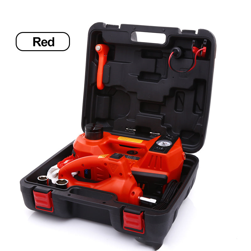 🎉🔧 50% RABATT! 12-in-1-Wagenheber-Set, max. 5 t, hydraulischer Wagenheber mit elektrischem Schlagschrauber, eingeb. Pumpe & LED-Licht, tragb. Aufzug ✨