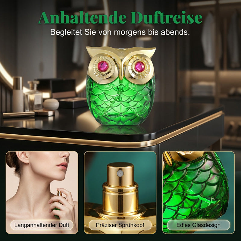 Mystisches Eau de Parfum in Eulenform