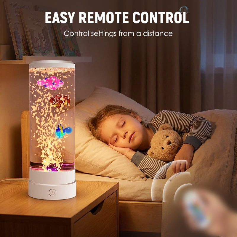 ✨🐟 LED-Blasen-Aquariumlampe für Fische – Schafft eine beruhigende Unterwasseratmosphäre💧