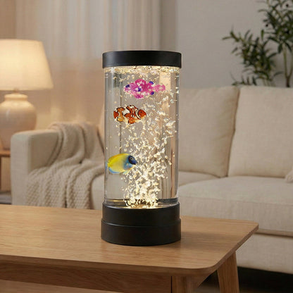 ✨🐟 LED-Blasen-Aquariumlampe für Fische – Schafft eine beruhigende Unterwasseratmosphäre💧