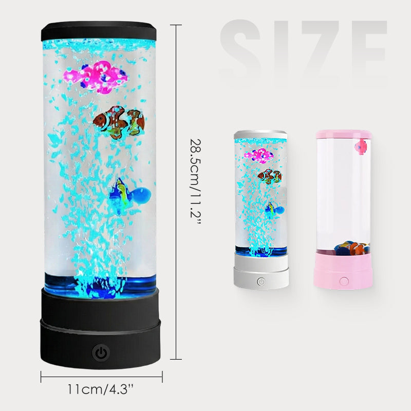 ✨🐟 LED-Blasen-Aquariumlampe für Fische – Schafft eine beruhigende Unterwasseratmosphäre💧