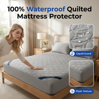 🥳HEISSER SALE 2026🥳💞50.000+ VERKAUFT!👵  Gesteppter, wasserdichter Matratzenschoner