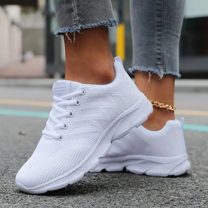 👟 50% RABATT! 🌬️ Damen Freizeit-Sneaker mit atmungsaktivem Mesh – Leicht, flexibel & perfekt für Spaziergänge und Alltag ✨