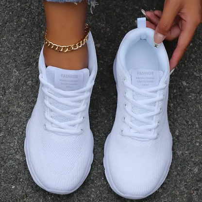 👟 50% RABATT! 🌬️ Damen Freizeit-Sneaker mit atmungsaktivem Mesh – Leicht, flexibel & perfekt für Spaziergänge und Alltag ✨