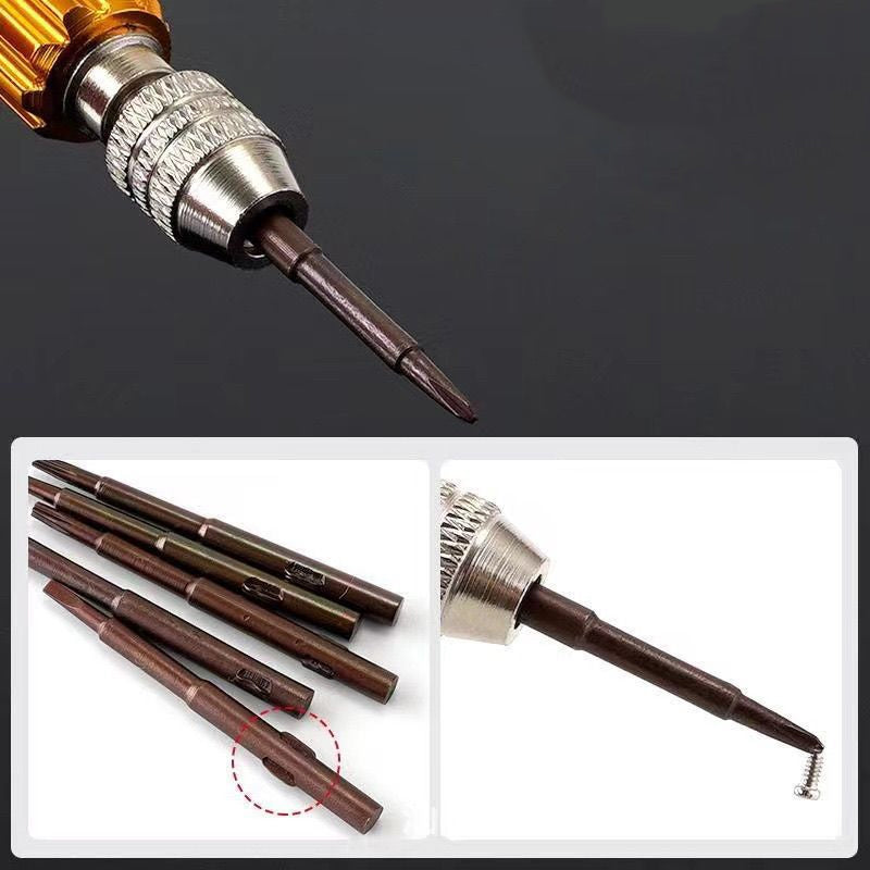 🔧✨ 50% RABATT! 5-in-1-Präzisionsschraubendreher – Kompakt, vielseitig & perfekt für Brillen, Uhren, Elektronik & feine Reparaturen 🛠️