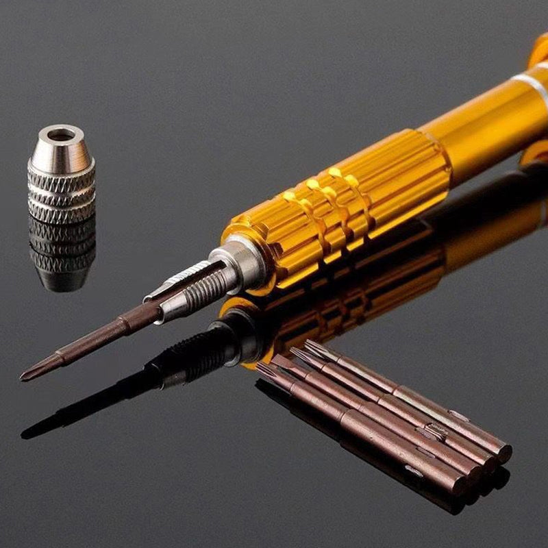 🔧✨ 50% RABATT! 5-in-1-Präzisionsschraubendreher – Kompakt, vielseitig & perfekt für Brillen, Uhren, Elektronik & feine Reparaturen 🛠️