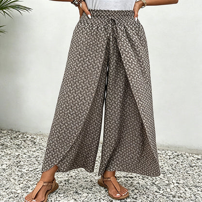 🔥 3.000+ VERKAUFT 💥 -50% 🌺 Damenhose mit weitem Bein 👖 luftiger Sitz, trendiger Print & maximaler Komfort ✨