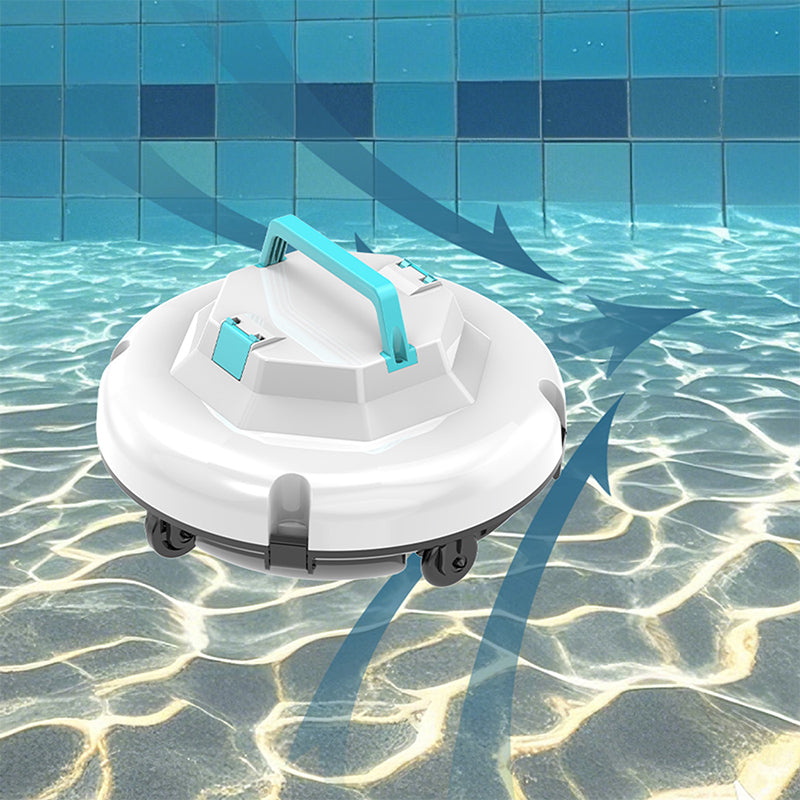 Intelligenter, kabelloser Poolreiniger mit starker Saugkraft