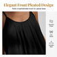 👗 JETZT 50% RABATT! 🌿 Luftiges Plissee-Sommerträgerhemd – Weiches Atmungsaktives Gewebe & Lockere Passform – Elegantes Design & Vielseitiger Stil – Perfekt für Freizeitausgänge ☀️