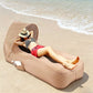 ☀️ Aufblasbarer Strandliege-Luftsessel mit Sonnenschutz – Leicht, kompakt & perfekt für Strand, Pool oder Camping 🌊
