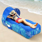 ☀️ Aufblasbarer Strandliege-Luftsessel mit Sonnenschutz – Leicht, kompakt & perfekt für Strand, Pool oder Camping 🌊